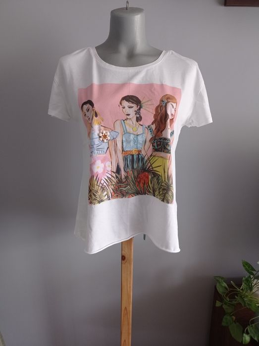 T-shirt asymetryczny Orsay
