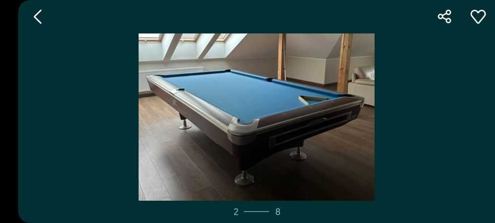 STÓŁ BILARDOWY bilard snooker Gladiator 9ft RÓŻNE Lubuskie