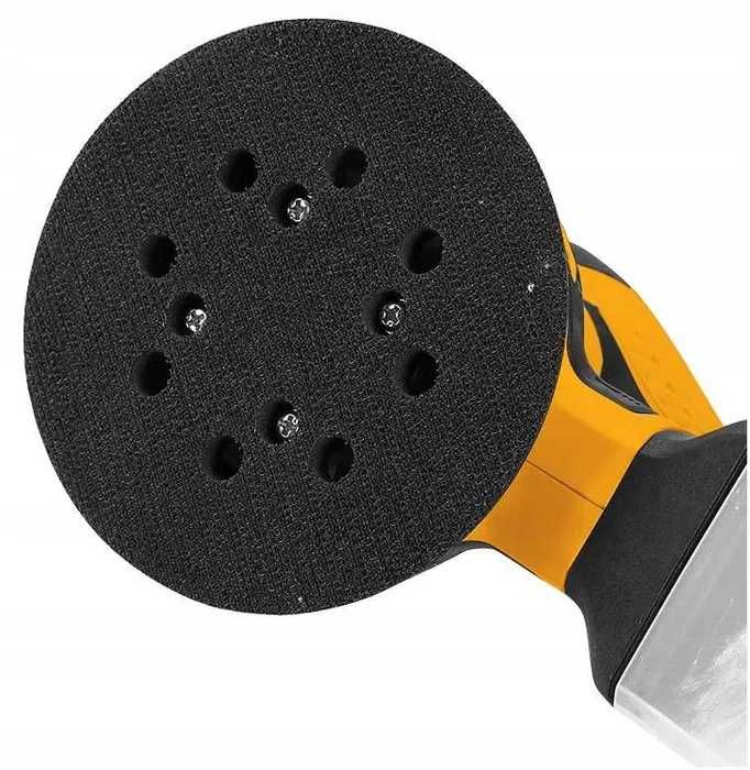 Szlifierka Oscylacyjna Mimośrodowa Elektryczna 125mm 16x Tarcz