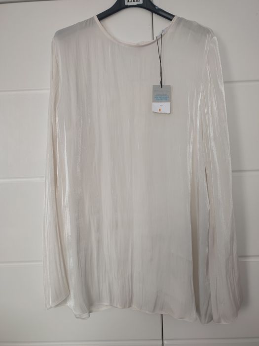 Nowa elegancka kremowa bluzka rozmiar L Primark