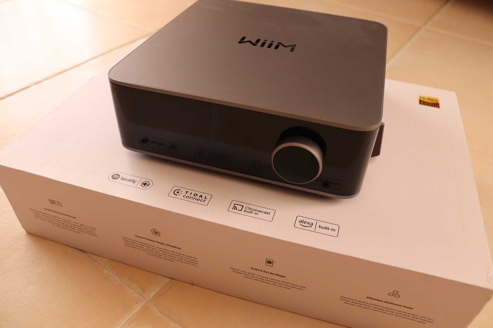 Conjunto WiiM (Vibelink AMP + WiiM Ultra)