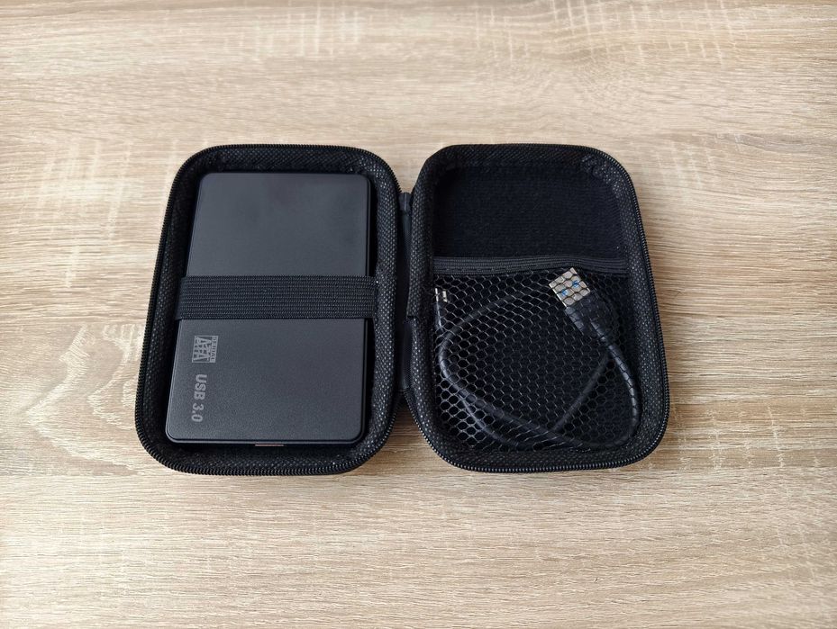 1TB USB 3.0 HDD внешний жесткий диск WD + чехол + Type-C