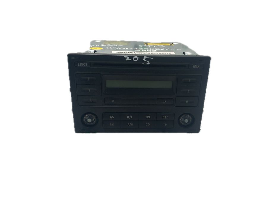 Rádio / auto-rádio VOLKSWAGEN Polo (9N)