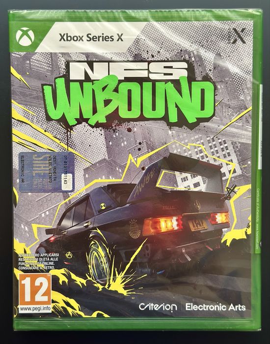 Need For Speed Unbound  Xbox Series X диск ( новий запакований)