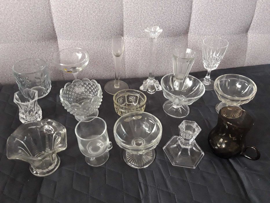 Naczynia szklane różne