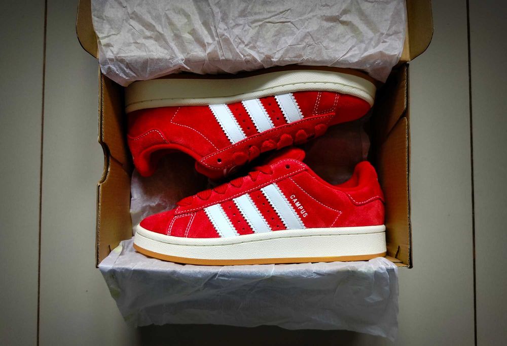 Adidas Campus 00s - Better Scarlet Cloud White r. 37 1/3 SNEAKERS
