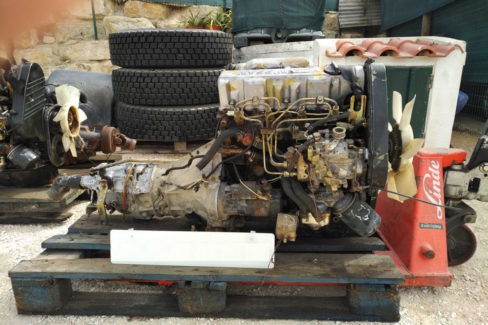 Motor Nissan LD20-II 2.0 diesel & caixa manual para Nissan Vanette.