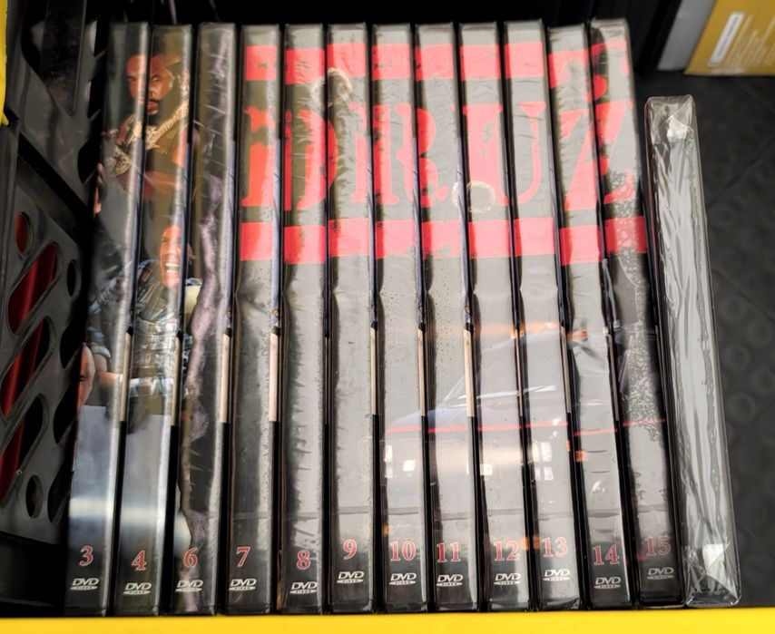 Drużyna A DVD różne odcinki 7,5 zł za pudełko z 2 płytami