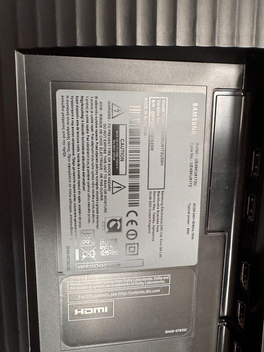 Samsung Smart Tv 49 cali (uszkodzony)