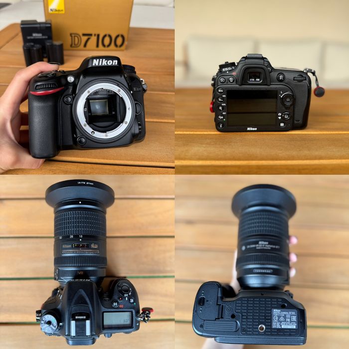 Aparat Nikon d7100 + Obiektywy