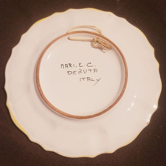 Piekna ozdobna Patera,Tależ Deruta