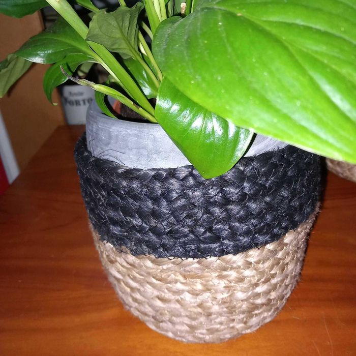 Cestas de Juta para decoração NOVO