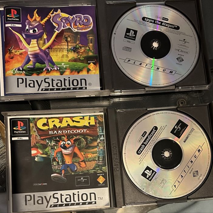 Vendo jogos PS1 com pouco uso