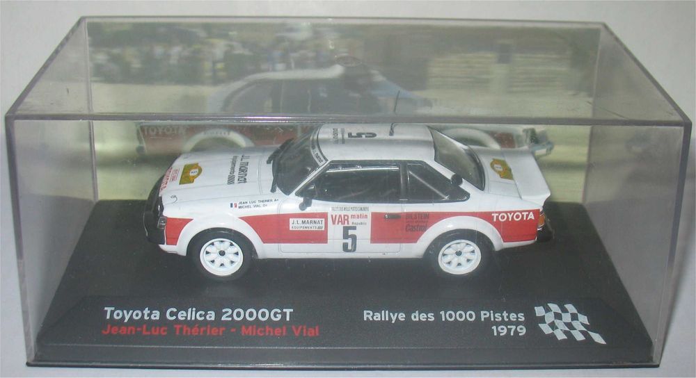 Toyota Celica 2000GT-Vencedor Rally 1000 Pistes 1979- Jean-Luc Thérier