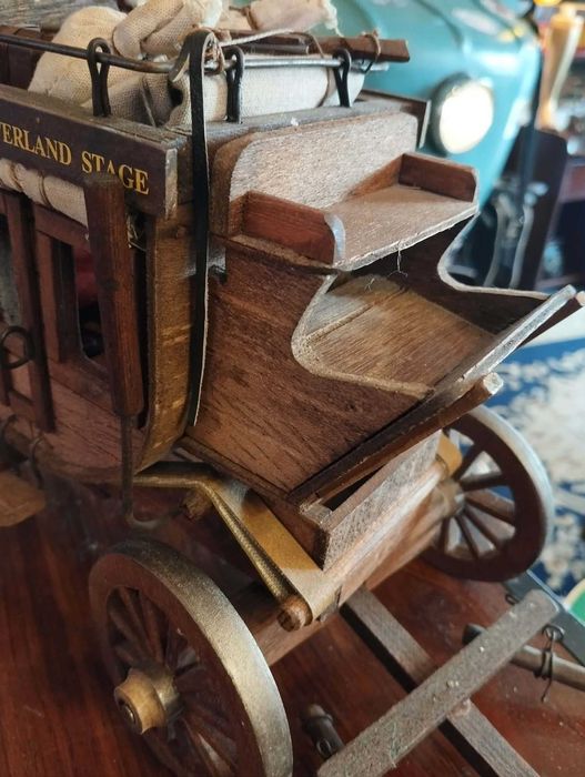 Diligência " Wells Fargo`s & Co Overland Stage "