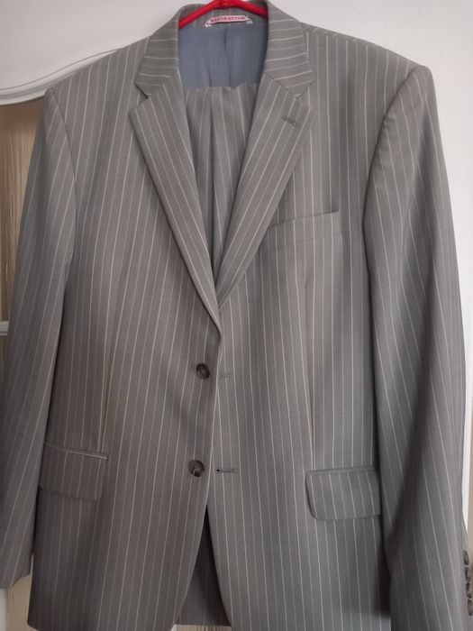 Garnitur męski w prążki XL Bytom