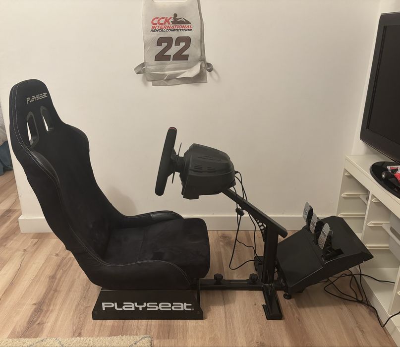 Simulador corrida Playseat / Thrustmaster