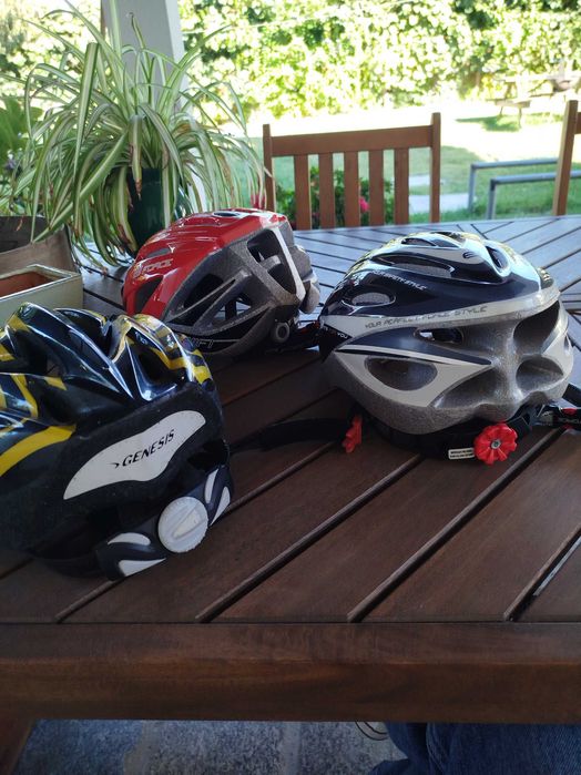 Capacetes de bicicleta