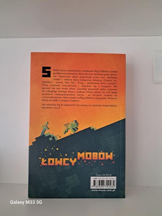 Minecraft Łowcy mobów książka