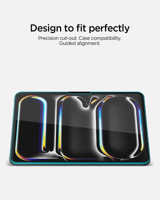 Защитное стекло Spigen Glas.TR Align Master T 1-pack для iPad Pro 11'' (2024/2025) Clear
