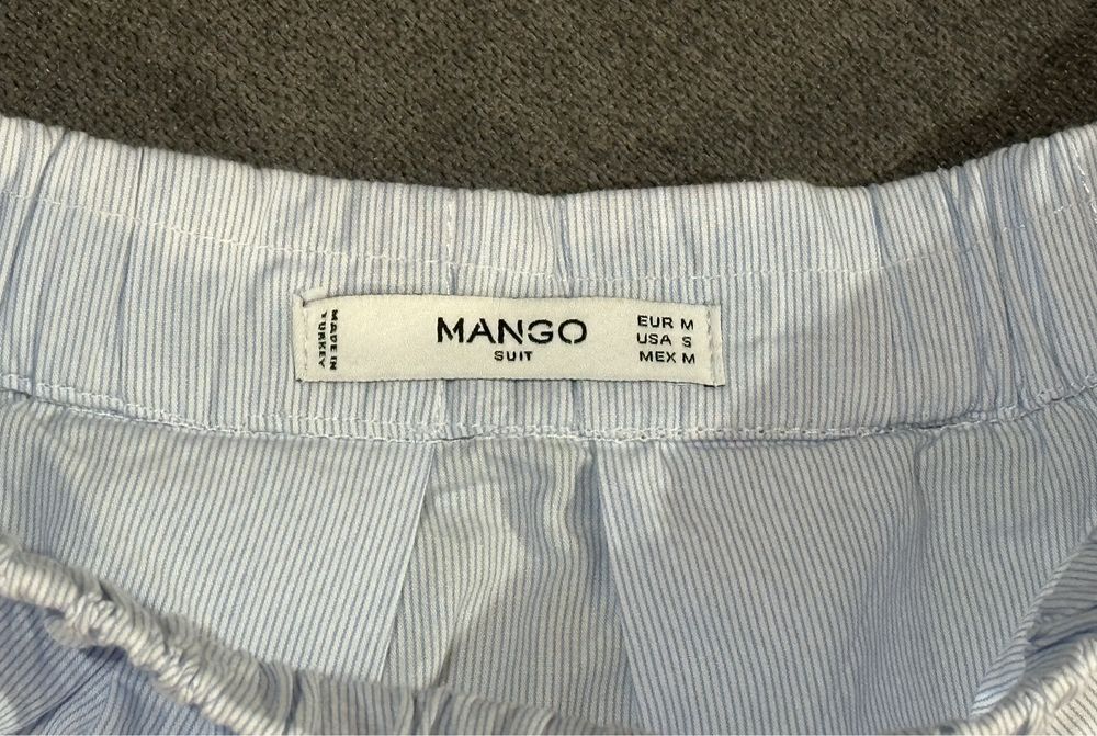 Літня сорочка MANGO, в блакитну смужку