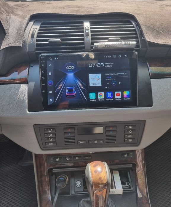 Магнітофон bmw X5 e53 магнитола android,  магнітофон.