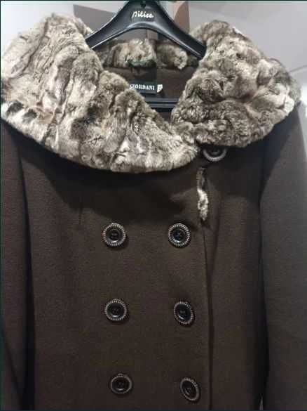 Płaszcz damski ocieplany marki Giordani