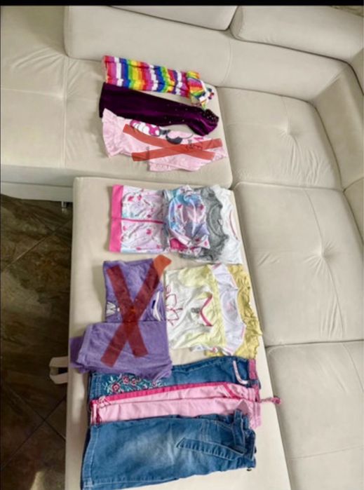 Paka ubrań dla dziewczynki, rozmiar 98