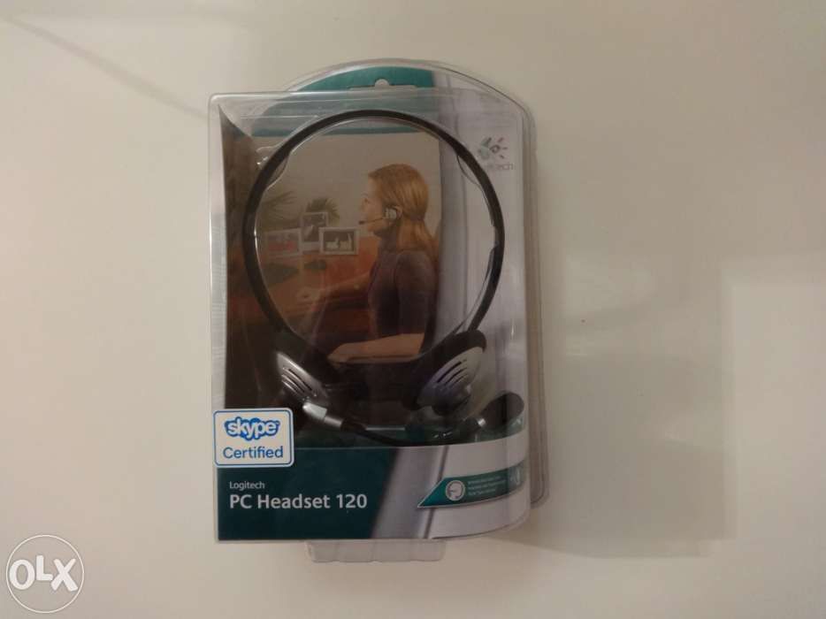 Headset NOVO da marca LONGITECH