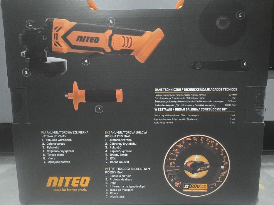 Elektronarzędzia akumulatorowe szlifierka wkretarka młotowIertarka