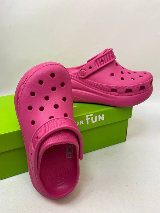 Жіночі Сабо крокс на платформі Crocs Crush JUICE