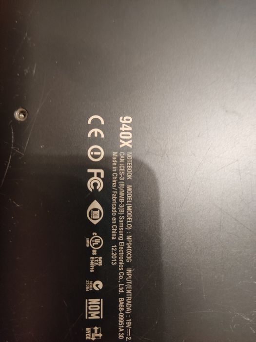 Samsung NP900X3C (sprawny)+NP940X3G (uszkodzone CPU)+Dell Vostro 3700