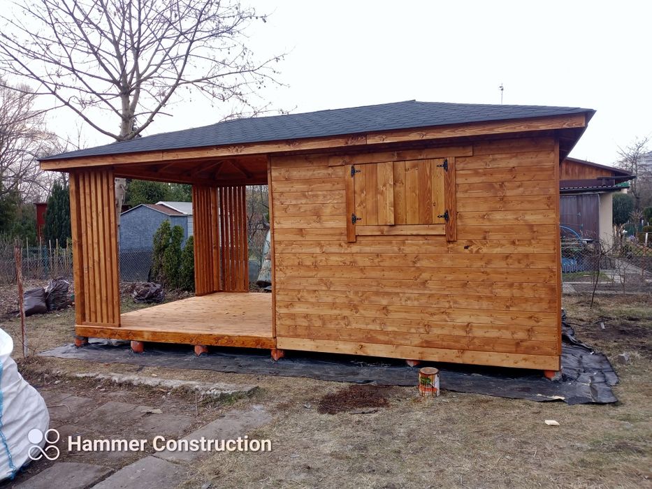 Domek letniskowy domek na działkę rekreacyjną altanka