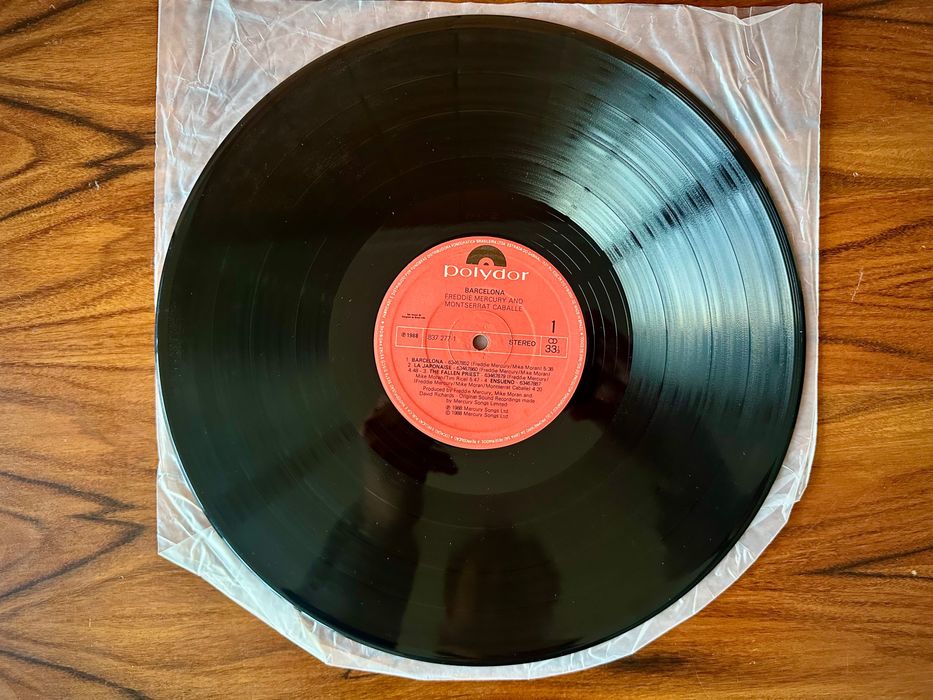 Disco vinil Freddie Mercury e Montserrat Caballé - Barcelona