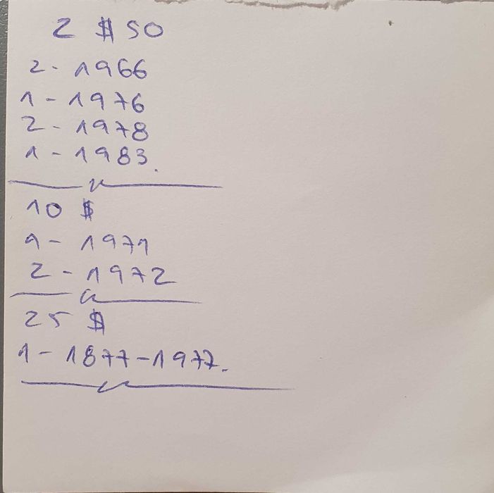 Moedas antigas para venda (VII)