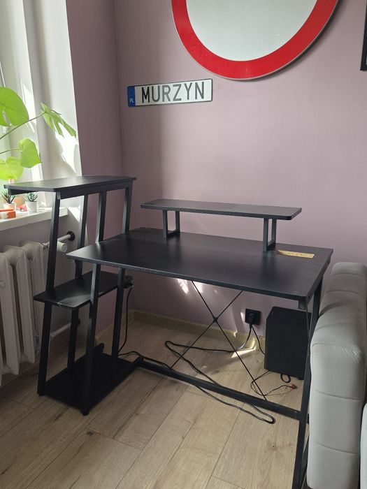Biurko młodzieżowe czarne