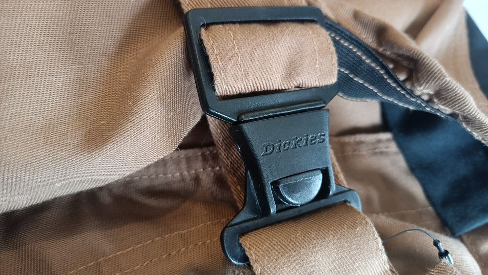 DICKIES Spodnie Robocze na szelkach Ogrodniczki carhartt roz 58 brąz