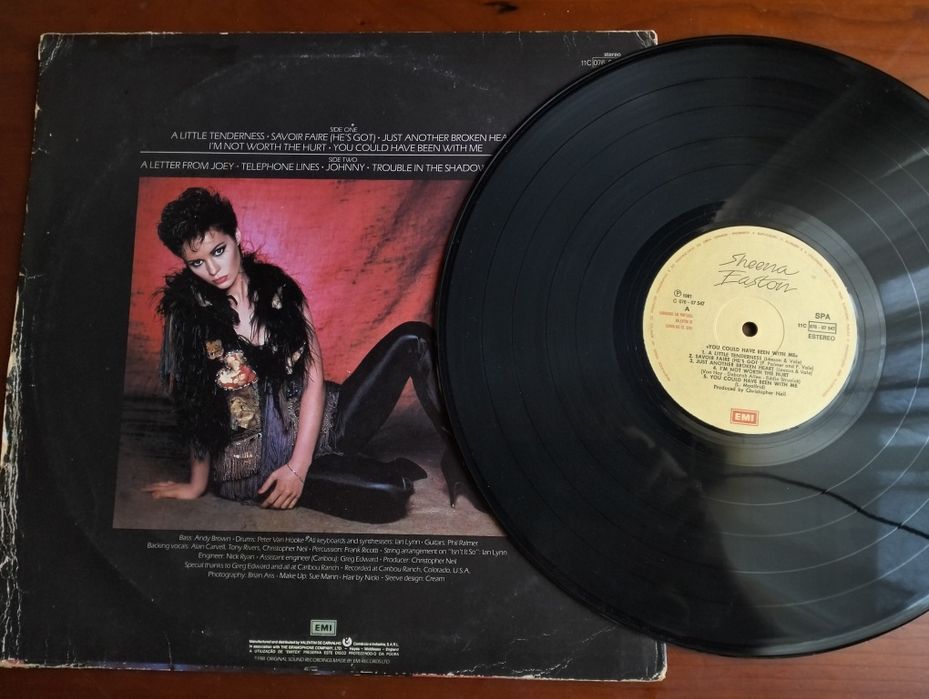 Disco de vinil LP Sheena Easton