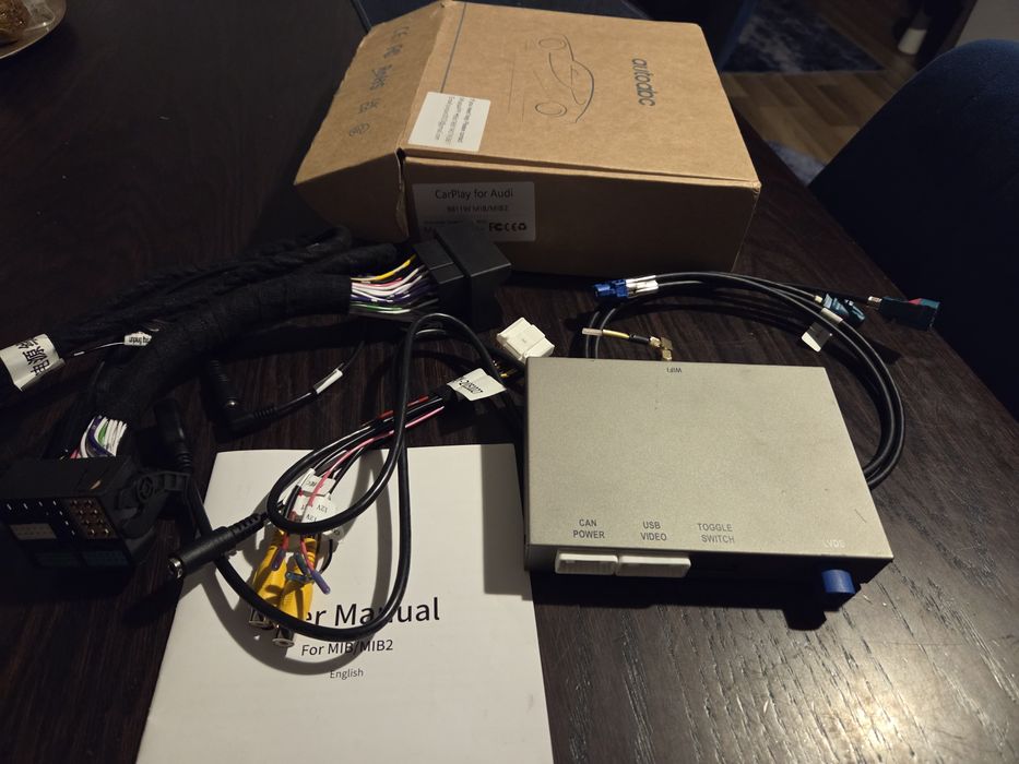 moduł do modernizacji systemu Apple CarPlay/Android Auto do Audi