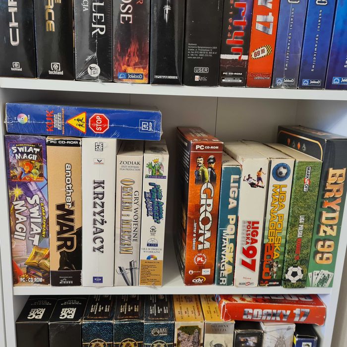 GRY PC BIG BOX Polskie Polanie Książę i Tchórz KAO Robbo Kajko Earth