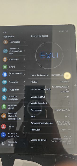 Vendo tablet Huawei matepad T