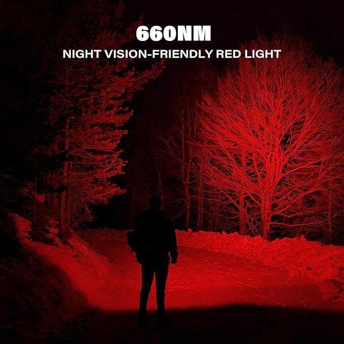 NEW! SOFIRN H35R \1500lm\660nm red light\3000ma\оновлення моделі H25LR