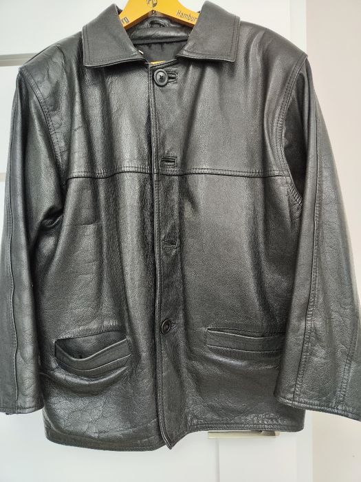 Męska kurtka ze skóry naturalnej, jesień/zima roz. L/XL