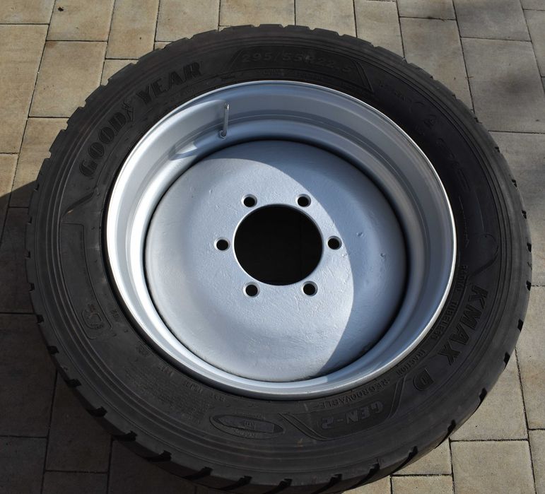 Koła Do Przyczepy Rolniczej D47 22.5" pod opony 295/55, wysokość 85 cm