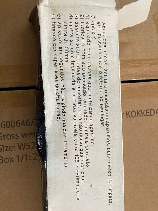 Suporte para Transporte de Eletrodomésticos