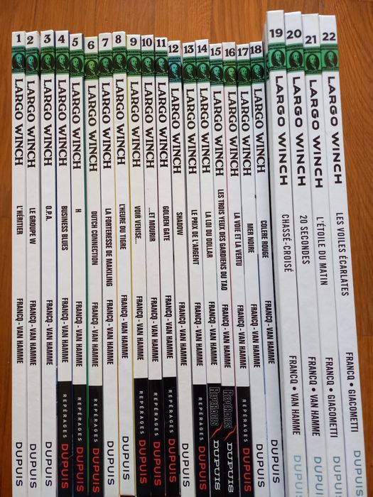 BD Largo Winch - Lote 22 volumes