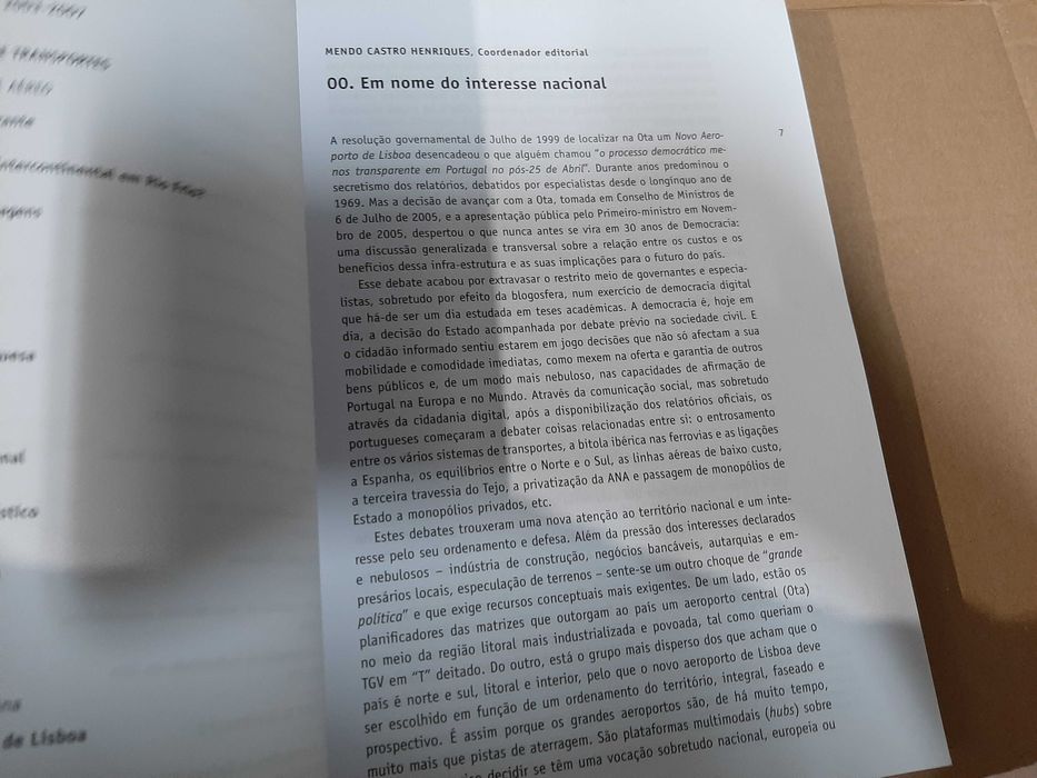 O Erro da Ota e o Futuro de Portugal de Vários