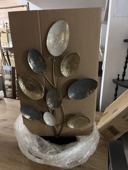 Decoração metalica