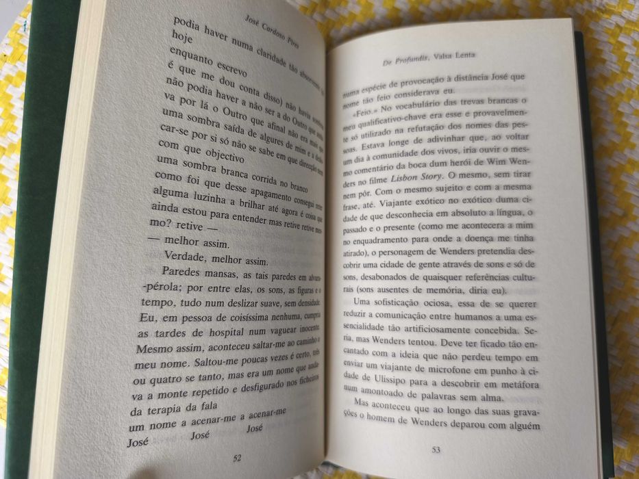 De Profundis Valsa lenta - José Cardoso Pires