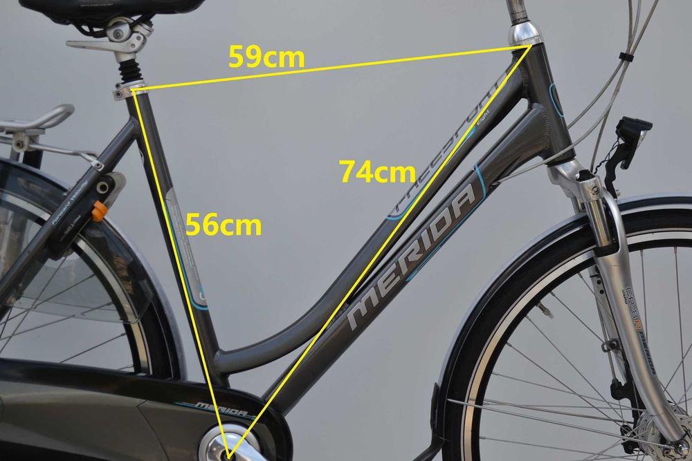 Rower alu miejski damka * Merida Freesport eight * koła 28'' 56cm
